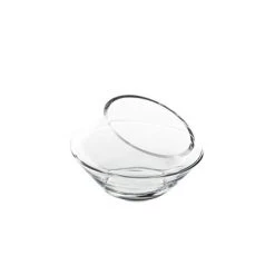 Vase Market Terrarium Slant Cut Vase. H-5.25" D-7.75" Tilted Vase, Pack Of 2 Pcs