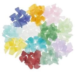 Vase Market 24 Lbs Sea Glass Assorted Mix Rainbow Colors Crushed Glass Vase Filler, Also Available In 36 Lbs -vasemark Shop 12mix 2 2022