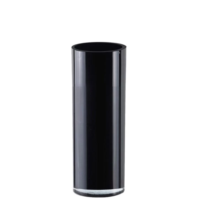 Vase Market Glass Cylinder Vase H-16" D- 6" Black Centerpiece (Multiple Packing) 3 Vase Market Glass Cylinder Vase H-16" D- 6" Black Centerpiece (Multiple Packing) - Image 3