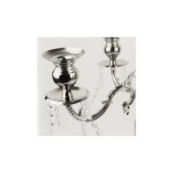 Vase Market Aluminum Candelabra W/ 5 Branches Dangling Silver Beads H-40" 8 Vase Market Aluminum Candelabra W/ 5 Branches Dangling Silver Beads H-40" -vasemark Shop candelabra 10 1