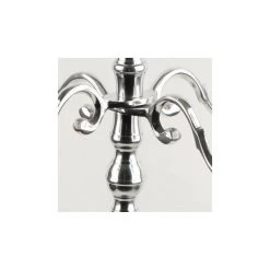 Vase Market Aluminum 5 Branches Silver Candelabra. H-17" Across-12" 7 Vase Market Aluminum 5 Branches Silver Candelabra. H-17" Across-12" -vasemark Shop candelabra 2 3 3 1