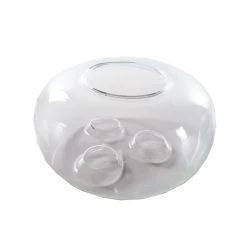 vasemark Shop 7 Vase Market Flat Sphere Reversible Tealight Candles Holder Vase H-4.5" D-7.5"