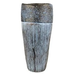 Vase Market Artisan Collection Cylinder Vase. H-12"
