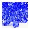 Vase Market 12 Lbs Acrylic Ice Rock Crystal 1" Large Cobalt Blue Vase Fillers , Available In 24 Lbs