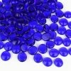 Vase Market 18 Lbs Vase Filler Glass Flat 0.6" Aquarium Gemstones Cobalt Blue, Available In 28 Lbs