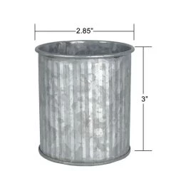 vasemark Shop -vasemark Shop corrugated metal steel zinc planter5