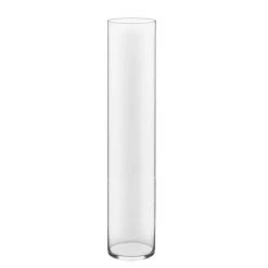 Vase Market Glass Cylinder Vase. H-20", D-4" Wedding Centerpieces (Multiple Packing)