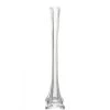 Vase Market Glass Eiffel Tower Vases H-24" D-1.5", Pack Of 6 Pcs