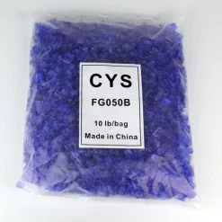 Vase Market 40 Lbs Fire Pit Glass Tempered Fire Glass 1/2" Diamond Blue (Approx 4 Sq. Ft) -vasemark Shop fire glass cobalt blue fg050