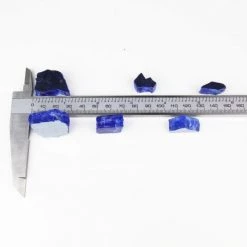 Vase Market 40 Lbs Fire Pit Glass Tempered Fire Glass 1/2" Diamond Blue (Approx 4 Sq. Ft) -vasemark Shop fire glass cobalt blue fg050 9