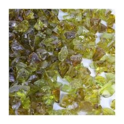 Vase Market 40 Lbs Fire Pit Glass Pebble Style Fire Glass 0.5" - 1" Amber (Approx 4 Sq. Ft) -vasemark Shop fire pit glass fg070am 8