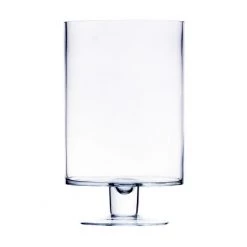 Vase Market Stem Pedestal H-10" Open-6" Glass Footed Candle Holders (Multiple Packing) -vasemark Shop footed glass candle holder gfc107 10 1.800.v2