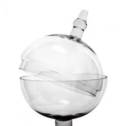 Vase Market Glass Apothecary Jar H-16" D-9" Pedestal Candy Buffet Canister -vasemark Shop gaj 4 1