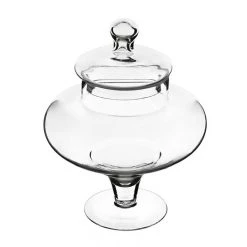 Vase Market Glass Apothecary Candy Buffet Jar Set Of 3. H-10",14.75",22" 24 Vase Market Glass Apothecary Candy Buffet Jar Set Of 3. H-10",14.75",22" -vasemark Shop gaj108 10 details 01 4
