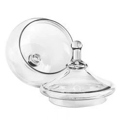 Vase Market Glass Apothecary Jar H-15" D-7.75" Candy Buffet Canister -vasemark Shop gaj109 details 03