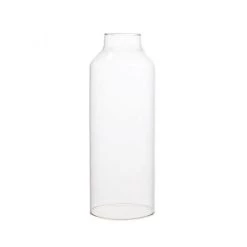 Vase Market Glass Hurricane Chimney H-8" D-1.5" Lamp Shade Open Ended Cover, Pack Of 24 Pcs -vasemark Shop gch022 dimension 2000 copy