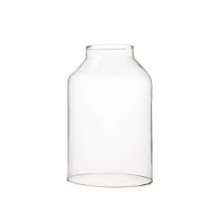 Vase Market Glass Hurricane Chimney H-8" D-2.75" Lamp Shade Open Ended Cover, Pack Of 16 Pcs -vasemark Shop gch022 dimension 2000 copy 1 2