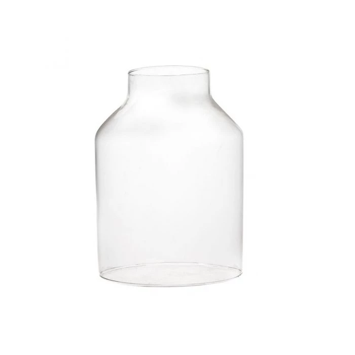 Vase Market Glass Hurricane Chimney H-8" D-5.75" Lamp Shade Open Ended Cover, Pack Of 6 Pcs 4 Vase Market Glass Hurricane Chimney H-8" D-5.75" Lamp Shade Open Ended Cover, Pack Of 6 Pcs - Image 4