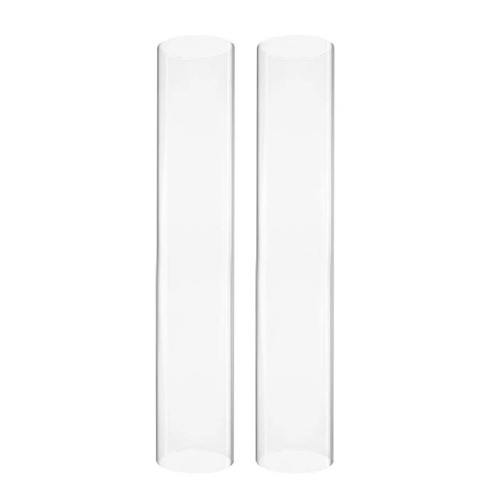 Vase Market Glass Candle Holder H-5.5" With 18" Candle Chimney Sleeves, Pack Of 12 Sets (24 Pcs) 4 Vase Market Glass Candle Holder H-5.5" With 18" Candle Chimney Sleeves, Pack Of 12 Sets (24 Pcs) - Image 4