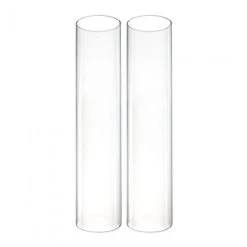 vasemark Shop 17 Vase Market Hurricanes Candle Shade H-18" D-4" Chimney Tubes Cover (Multiple Packing)
