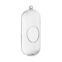 Vase Market Glass Hanging H-12" Terrarium Capsules Vase (Multiple Packing) -vasemark Shop gch116 12 main 01 2