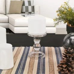 Vase Market Glass Candle Holder H-5.5" With 18" Candle Chimney Sleeves, Pack Of 12 Sets (24 Pcs) 13 Vase Market Glass Candle Holder H-5.5" With 18" Candle Chimney Sleeves, Pack Of 12 Sets (24 Pcs) -vasemark Shop gch201 05 lifestyle 01 1 1