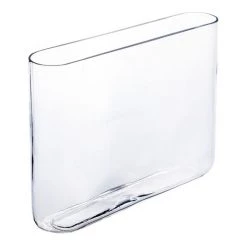 Vase Market Round Edge Rectangle Vase H-12" Open-16"x3" Large Centerpieces -vasemark Shop gcu145 4