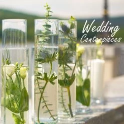 Vase Market Glass Cylinder Vase. H-14", D-5" Wedding Centerpieces (Multiple Packing) 7 Vase Market Glass Cylinder Vase. H-14", D-5" Wedding Centerpieces (Multiple Packing) -vasemark Shop gcy055 18 e wed