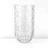 Vase Market Geometric 10.5" Cylinder Glass Vase, Pack Of 2