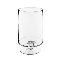 Vase Market Glass Candle Holders H-13.5" Open-8" Pedestal Stem (Multiple Packing) -vasemark Shop gfc108 details 01