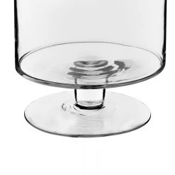 Vase Market Glass Candle Holders H-13.5" Open-8" Pedestal Stem (Multiple Packing) -vasemark Shop gfc108 details 05