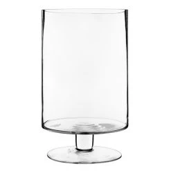 Vase Market Glass Candle Holders H-13.5" Open-8" Pedestal Stem (Multiple Packing) -vasemark Shop gfc108 main 01