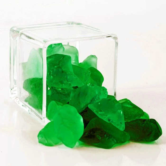 Vase Market 18 Lbs Vase Filler Sea Glass 1" - 2" Large Frosted Green, Available In 28 Lbs 8 Vase Market 18 Lbs Vase Filler Sea Glass 1" - 2" Large Frosted Green, Available In 28 Lbs - Image 8