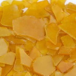 Vase Market 20 Lbs Sea Glass Flat Vase Filler Frosted Orange 0.25" - 2.8" -vasemark Shop ggm007o closeup 2000