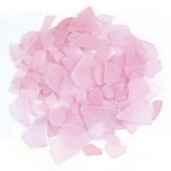 Vase Market 20 Lbs Sea Glass Flat Vase Filler Frosted Pink 0.25" - 2.8" (Multiple Packing) -vasemark Shop ggm007pk main 2000