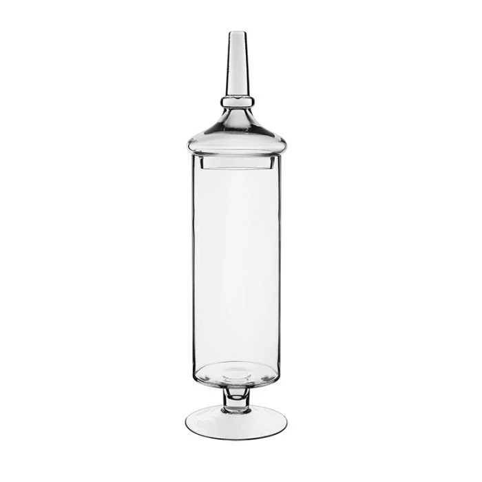 Vase Market Glass Apothecary Jar H-22" D-5" Candy Buffet Canister 3 Vase Market Glass Apothecary Jar H-22" D-5" Candy Buffet Canister - Image 3