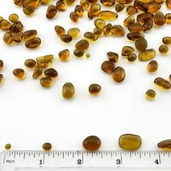 Vase Market 18 Lbs Aquarium Gravel Amber Tumbled Glass Gem Stones, Available In 28 Lbs -vasemark Shop glass aquarium gravel beads ggm008am 3