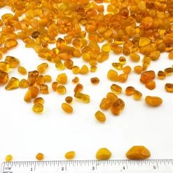 Vase Market 18 Lbs Aquarium Gravel Orange Tumbled Glass Gem Stones, Available In 28 Lbs -vasemark Shop glass aquarium gravel beads ggm008or 3