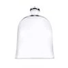 Vase Market Glass Cloche Dome H-16" D-12" Terrarium Bell Jar