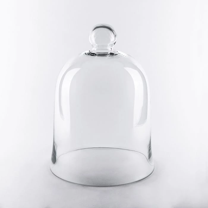 Vase Market Glass Cloche Dome H-16" D-12" Terrarium Bell Jar 3 Vase Market Glass Cloche Dome H-16" D-12" Terrarium Bell Jar - Image 3