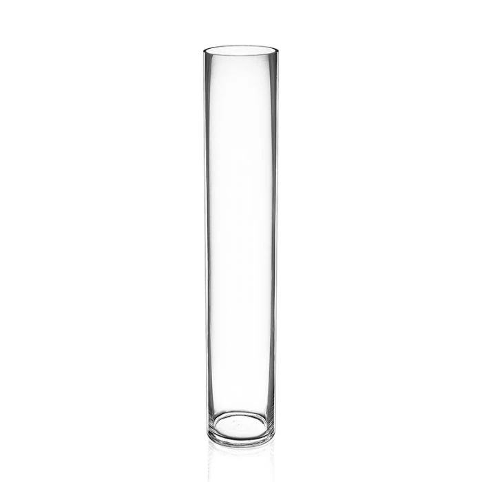 Vase Market Glass Cylinder Vase. H-28", D-5" Wedding Centerpiece (Multiple Packing) 3 Vase Market Glass Cylinder Vase. H-28", D-5" Wedding Centerpiece (Multiple Packing) - Image 3