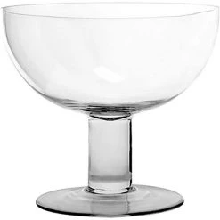 Vase Market Glass Footed Compote Fruit Bowl. H-8" D-9" Pedestal, Pack Of 2 Pcs -vasemark Shop glass fruit bowl no lid