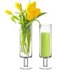 Vase Market Glass Candle Holder H-14" Open-4" Short Pedestal Stem (Multiple Packing)