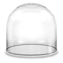 Vase Market Glass Dome H-6" D-6" Cloche Bell Jar Terrarium (Multiple Packing)
