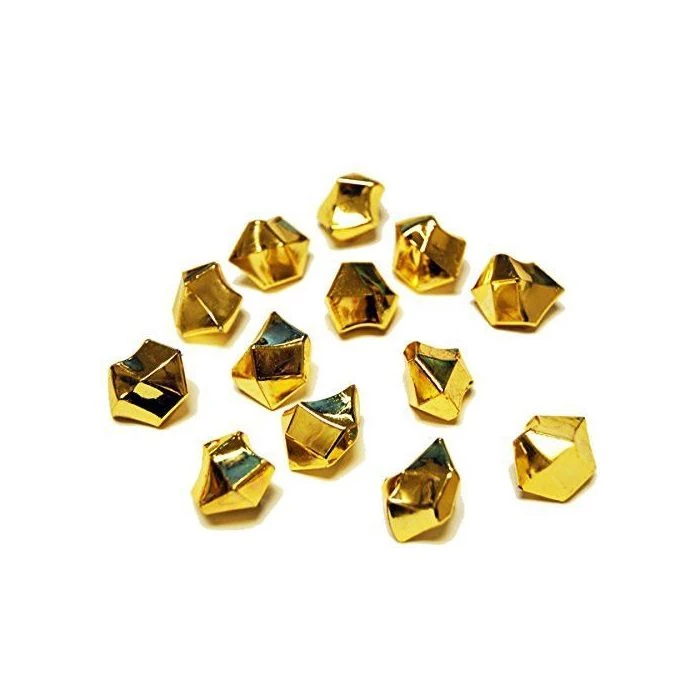 Vase Market 12 Lbs Acrylic Ice Rock Crystal 1" Large Gold Vase Fillers , Available In 24 Lbs 9 Vase Market 12 Lbs Acrylic Ice Rock Crystal 1" Large Gold Vase Fillers , Available In 24 Lbs - Image 9