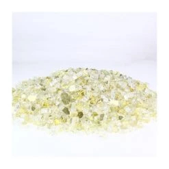 Vase Market 40 Lbs Fire Pit Glass Tempered Fire Glass 1/2" Reflective Gold (Approx 4 Sq. Ft) -vasemark Shop gold fire pit glass fg050gd