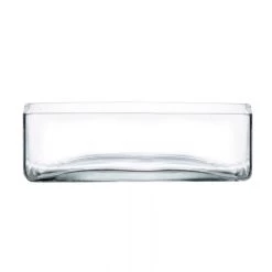 Vase Market 2 Pcs Glass Square Vase Wide Opening. H-3.25" Open-10"x 10" (Multiple Packing) -vasemark Shop large glass square vases gcb109.1.800