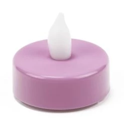 Vase Market 120-pcs LED Flameless Flickering Tealight Candles, Pink (Multiple Packing) -vasemark Shop led tealight candle holders lte01wam pink3 6