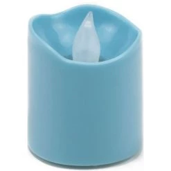 Vase Market 72 Pcs LED Votive Candle, Blue H-1.5" D-1.5" (Multiple Packing) -vasemark Shop led votive candle holders lvoc01wam b 4