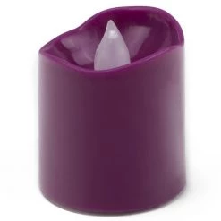 Vase Market 72 Pcs LED Fuchsia Votive Candle H-1.5" D-1.5" (Multiple Packing) -vasemark Shop led votive candle holders lvoc01wam fu 4